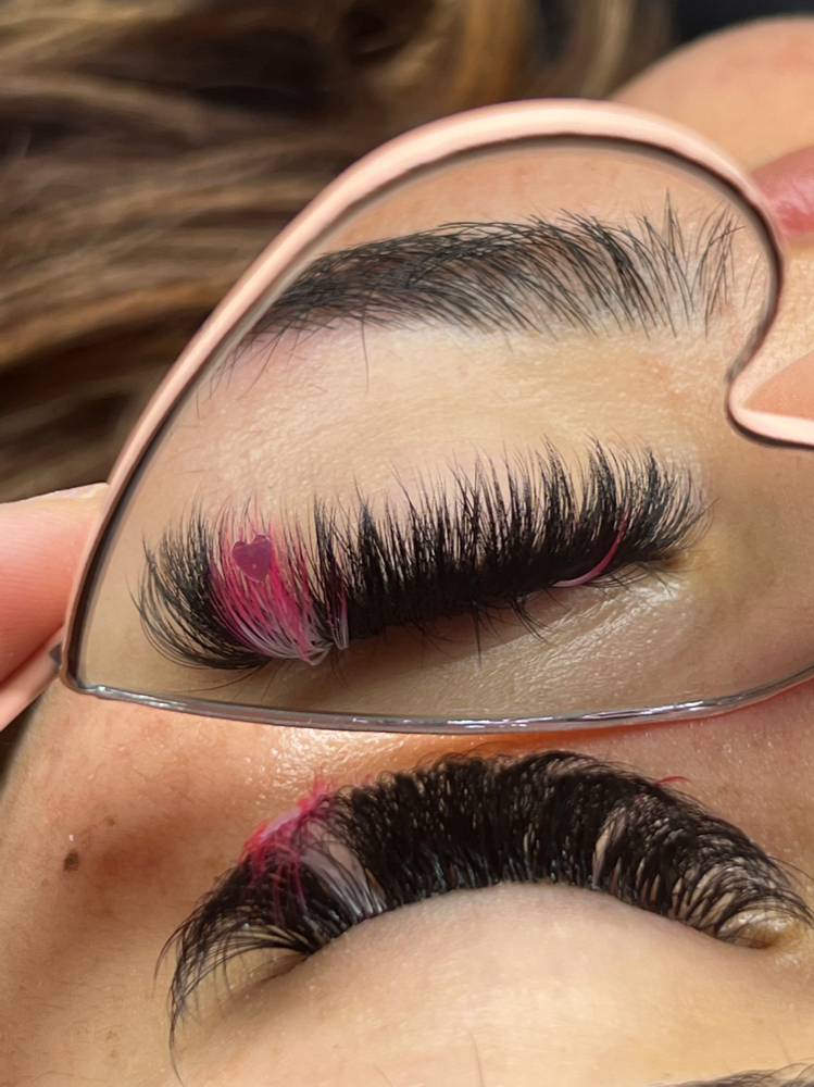 Add-on Color Lashes at Gleam Beauty Lounge in Houston, TX