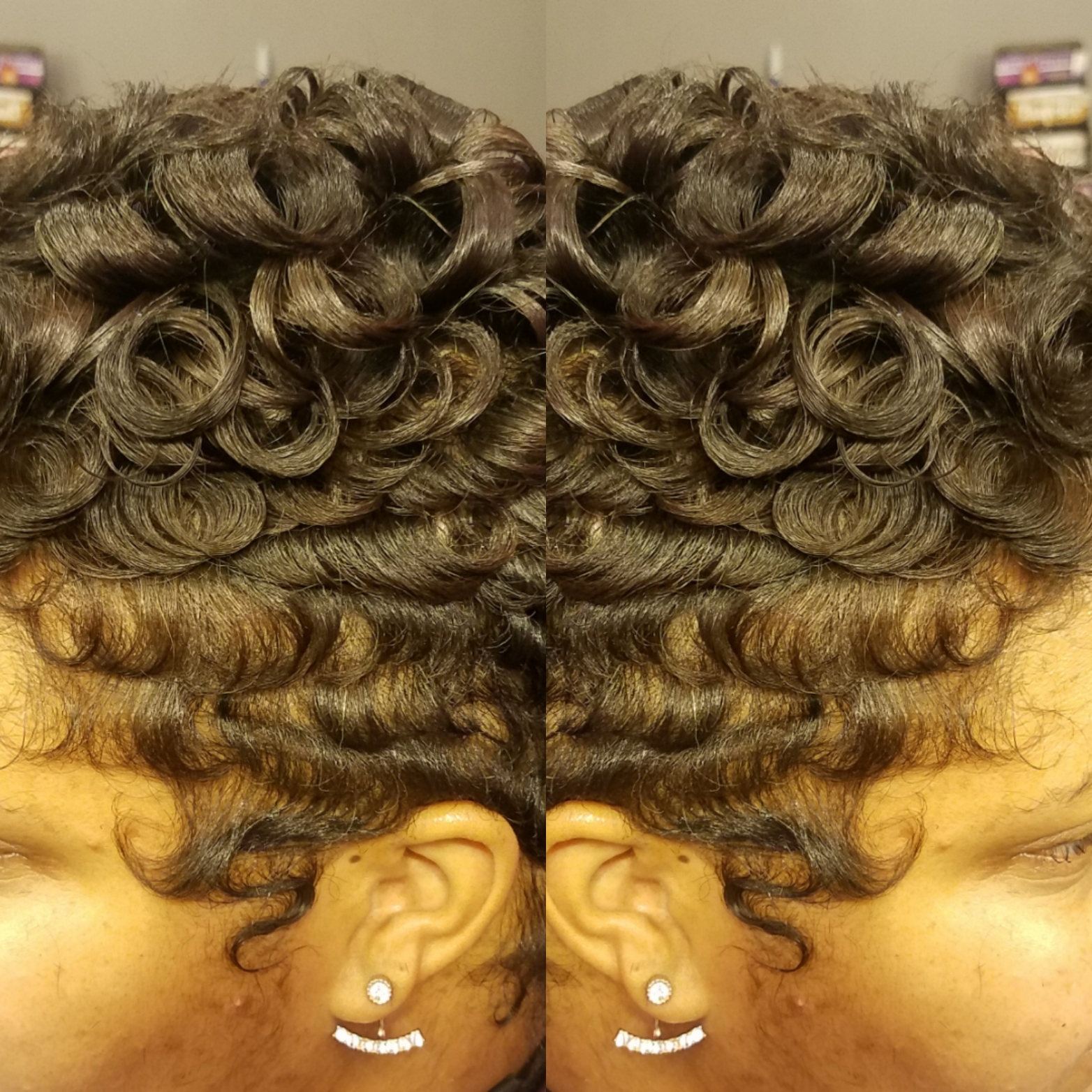 Shampoo Wrap/Mold(Relaxed Hair)