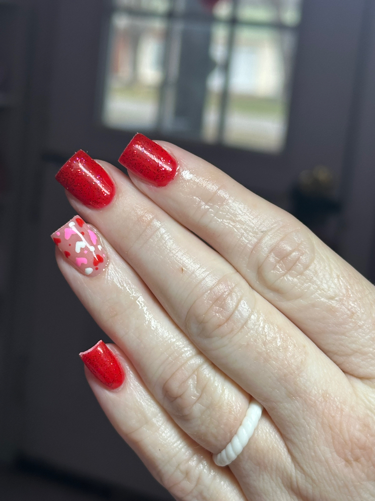 Short Acrylic Full Set