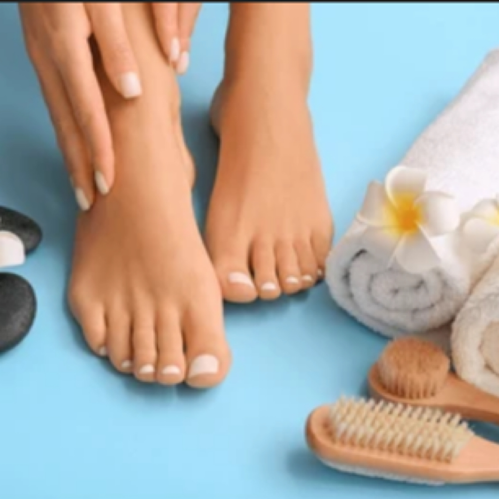 Deluxe Pedicure+reg Polish at NW Nails & Spa in Portland, OR