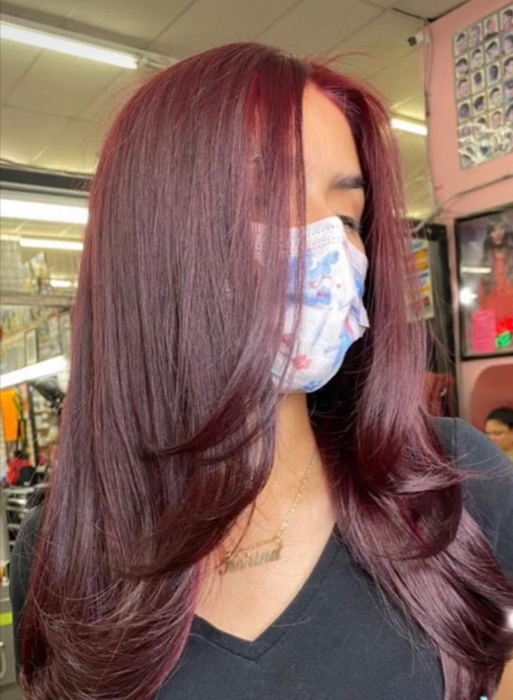 Woman Hair Cut
