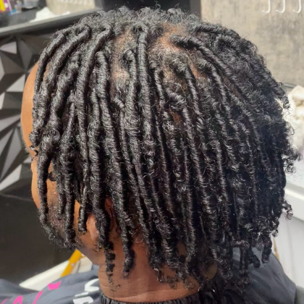 Starter Locs - Coil at HairByMykaylah in Union City, GA