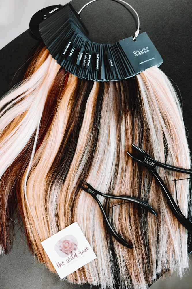 Hidden Row Extensions at The Wild Rose Salon in Sevierville, TN