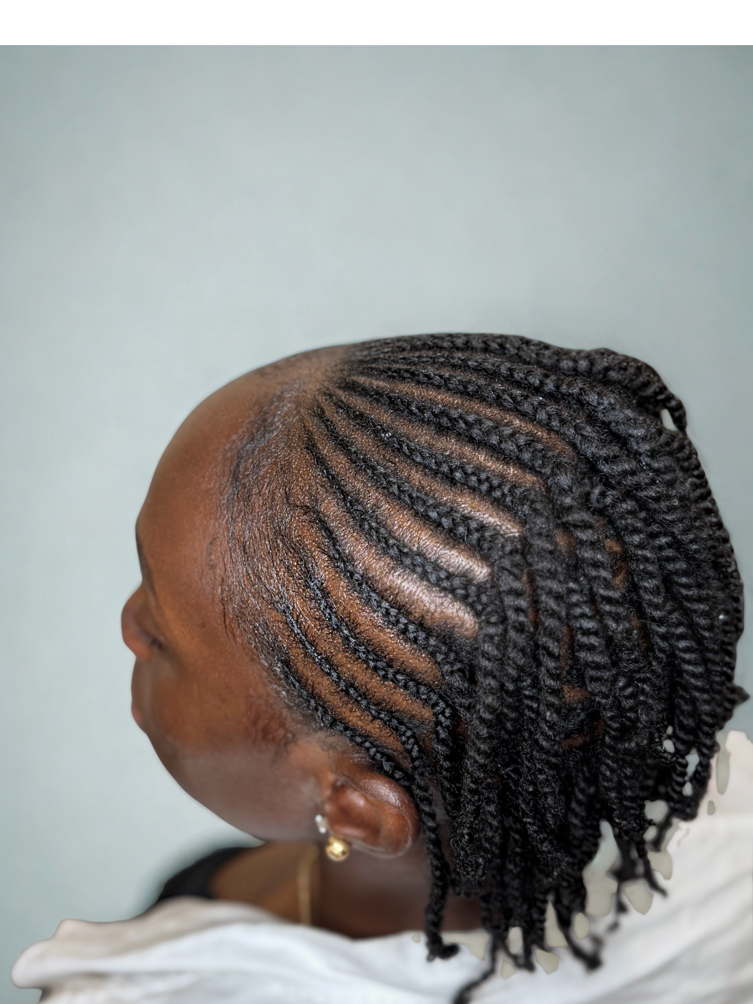 Natural hair style at Natural beauty Lounge in Laurel, MD
