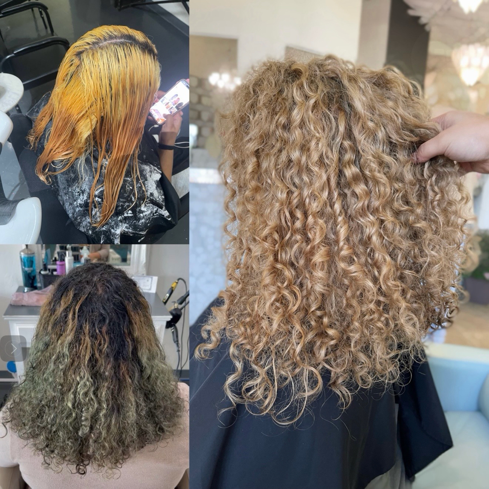 Color Correction at BlondeByKiera in Edmond, OK