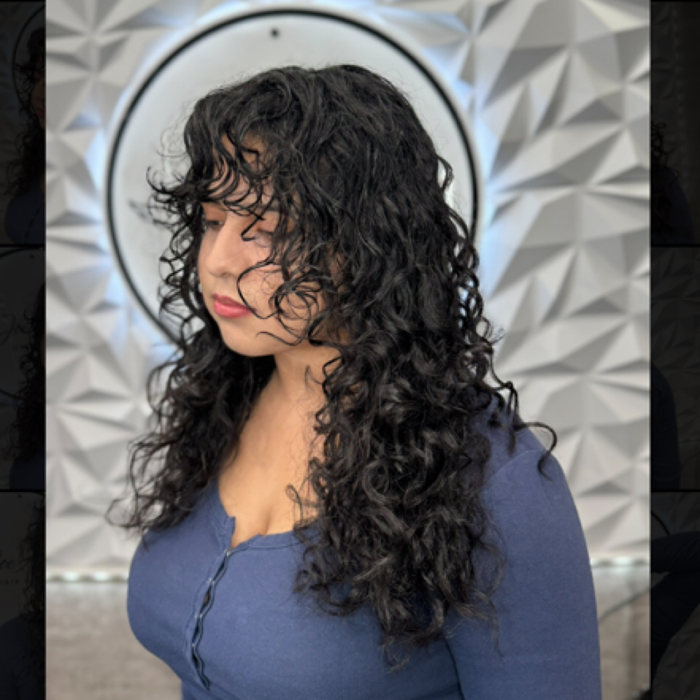Signiture Curly Cut at Joe Angel Hair Studio in Garland, TX