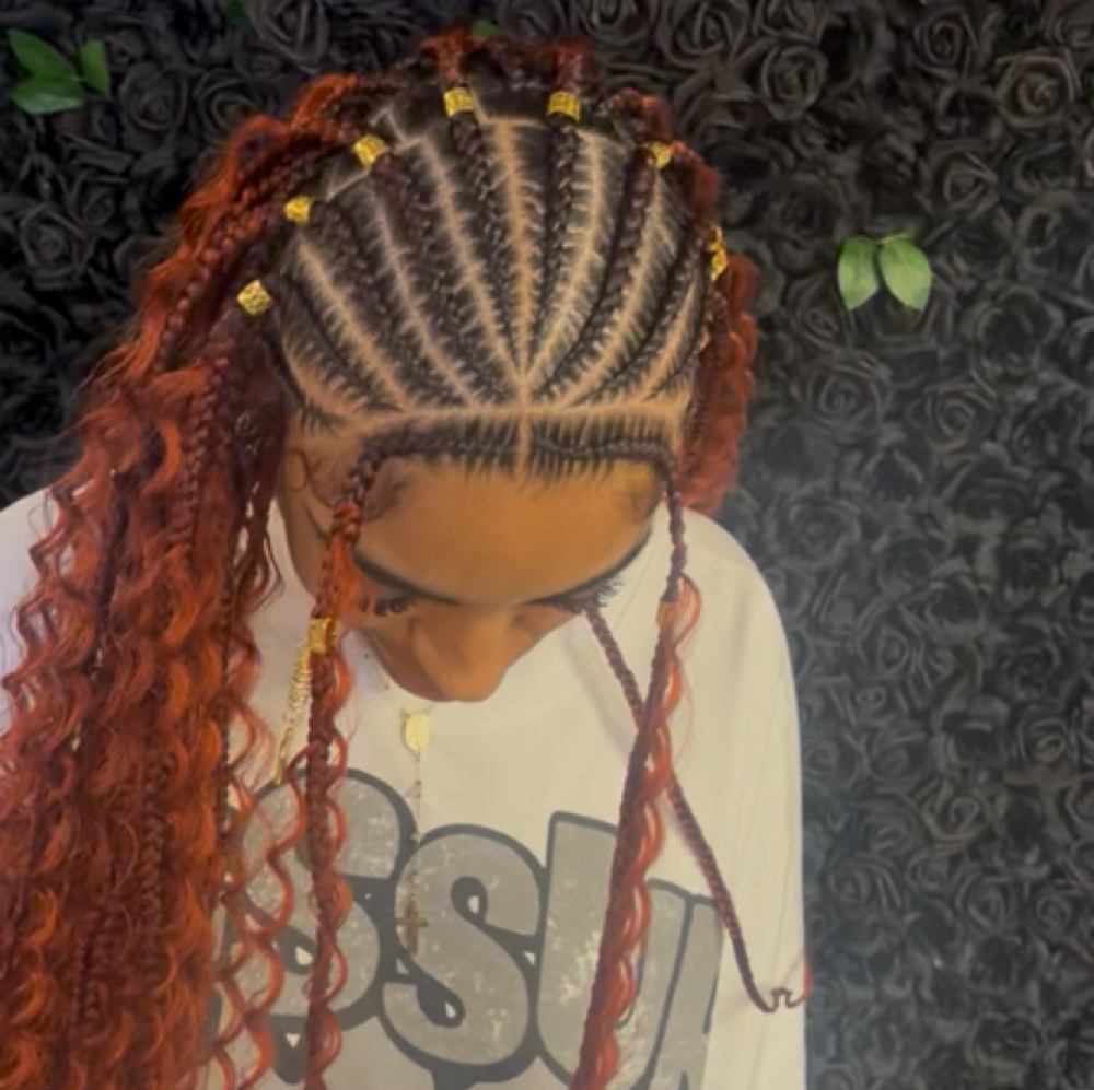 Fulani Braids at XXI Shēk Hair Co. in Kingsland, GA