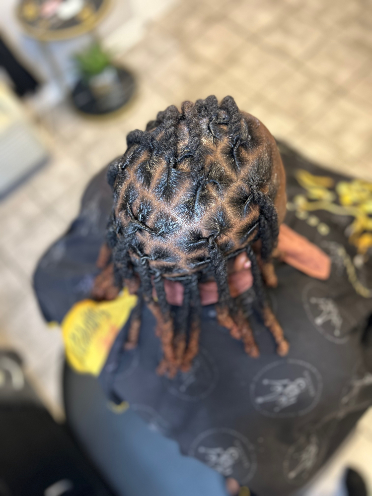 Short Locs with Two Strand Twist