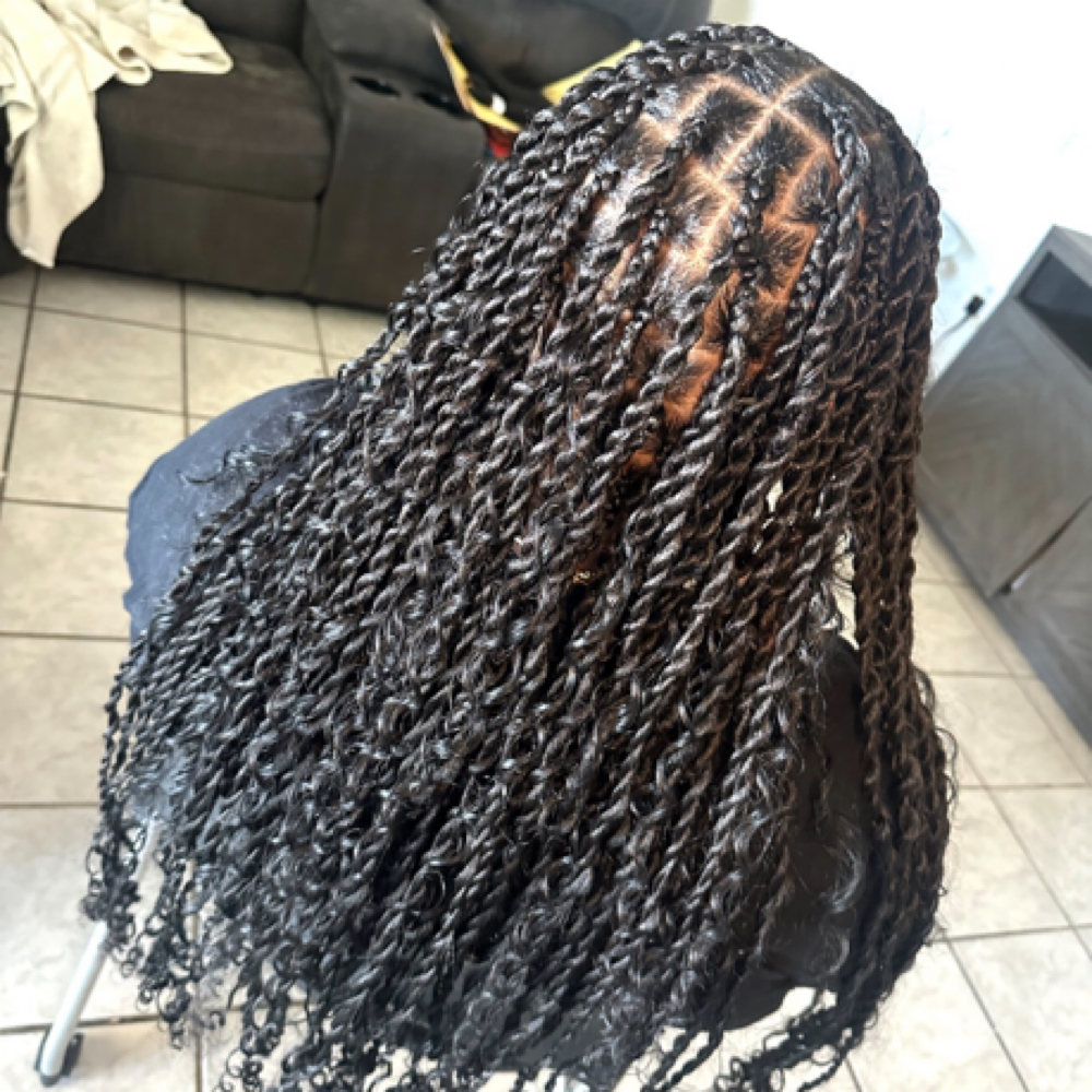 Medium Boho Island Twist at Theestylestt in Sacramento, CA