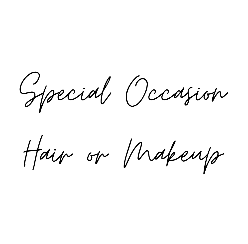 Special Occasion Hair