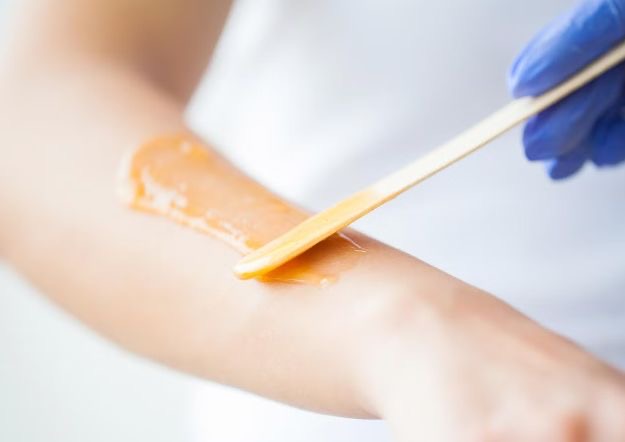 Half arm wax at Dew Drop Aesthetics LLC in Fort Smith, AR