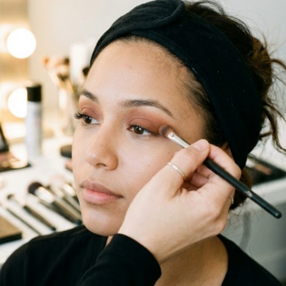 Natural Makeup Application at The Glow Up Aesthetics Bar in Naugatuck, CT