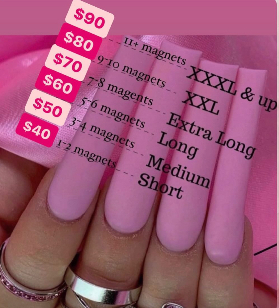 Short Acrylic Full Set