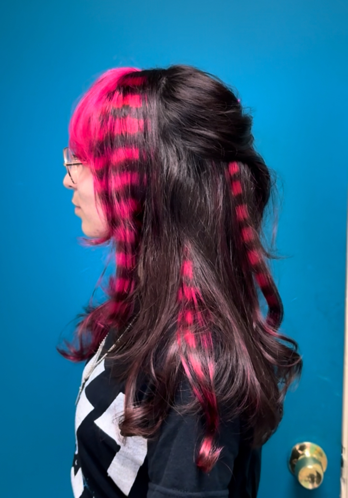 Partial Color at Thee Mad Hairdresser in Fresno, CA