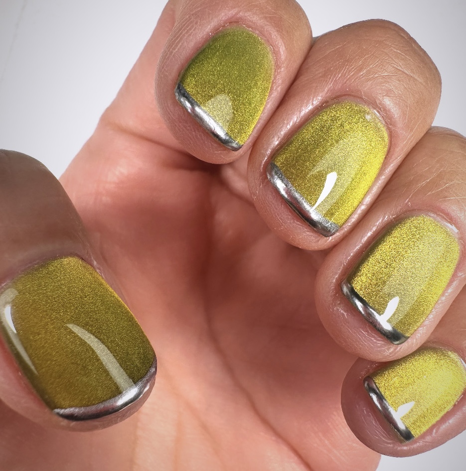 Russian Mani With Basic Art at The Nailiste in Tujunga, CA