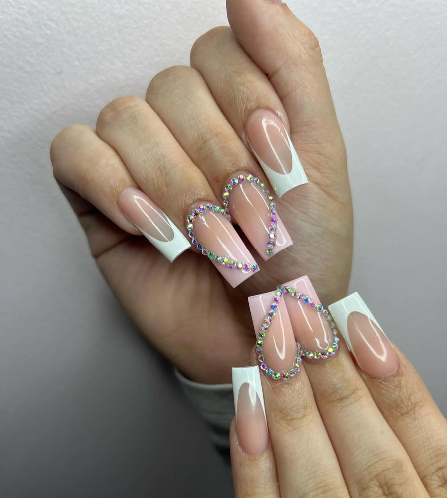 Acrylic Encapsulation at Angamarca Nails Studio in New Haven, CT