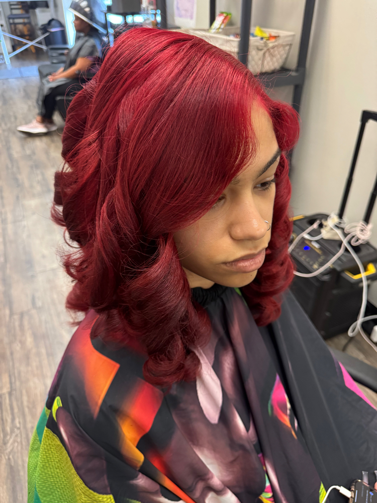 Full Head Of Hair Color