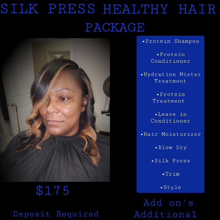 Silk Press Treatment Package