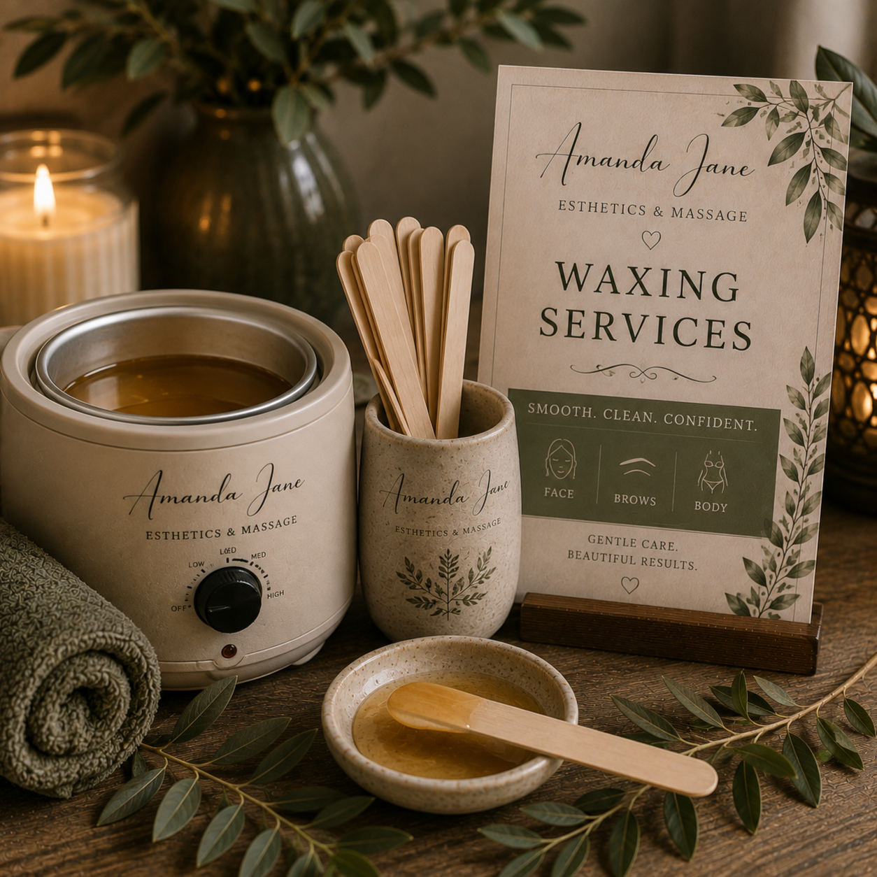 Nostril Waxing at Amanda Jane Esthetics & Massage in Salado, TX