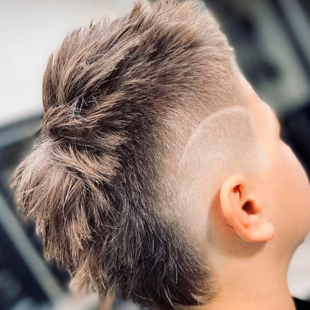 Kids Modern Mullet (ages 5+) at TwoDayKutz in Longview, WA