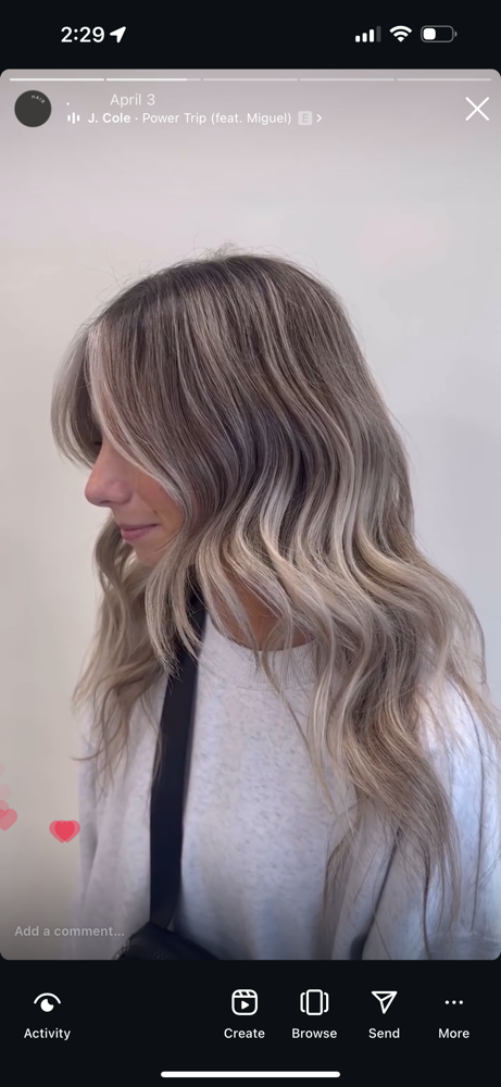 Partial Balayage