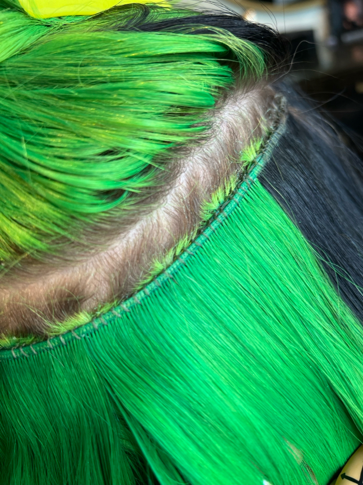 1 Row Hair Extension Move Up