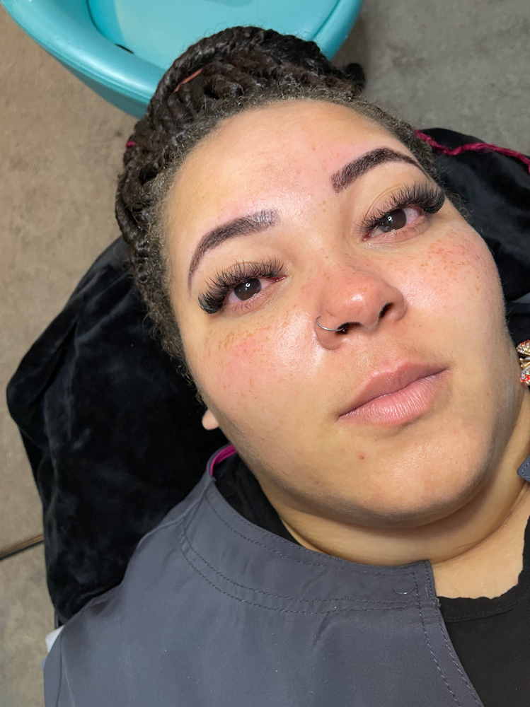 Lash Extensions w/ Brow Lami & Tint