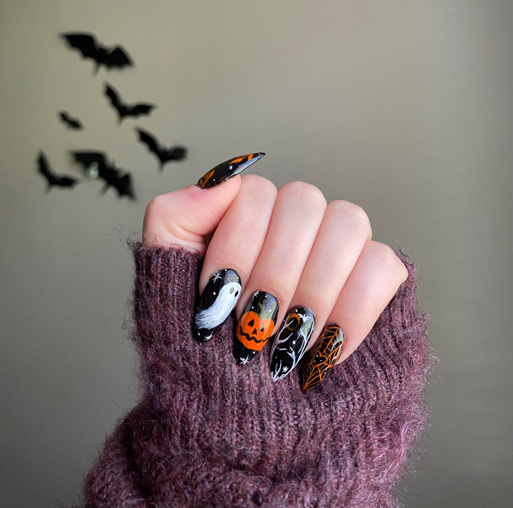 Complicated Nail Art