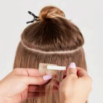 Tape-in Extension Consultation at MINT hair studio in seattle, WA