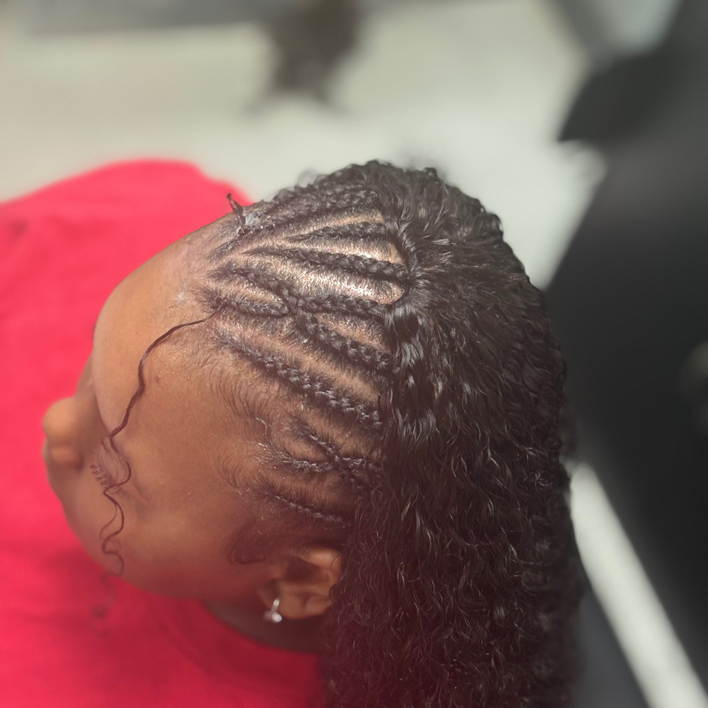 Half Feed In Half Sew-In