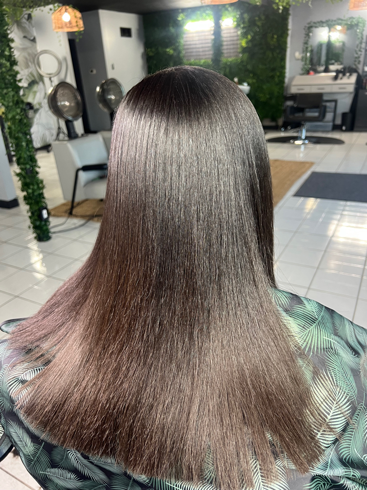 Silk Press Smoothing Treatment