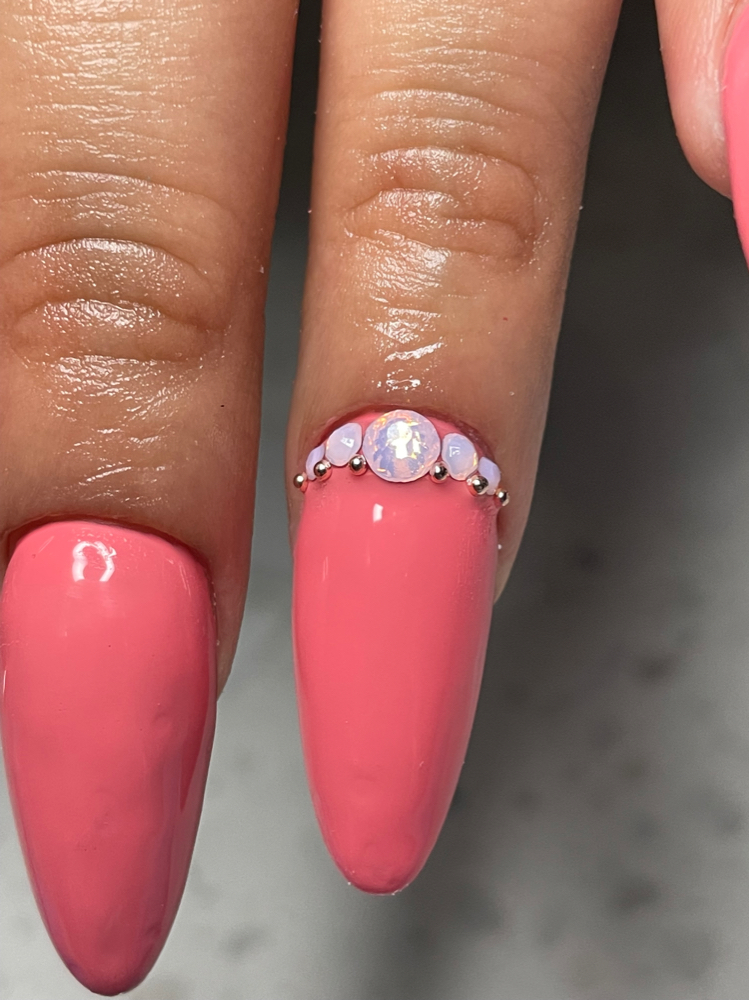 Detailed Cuticle Stones 10 Nails
