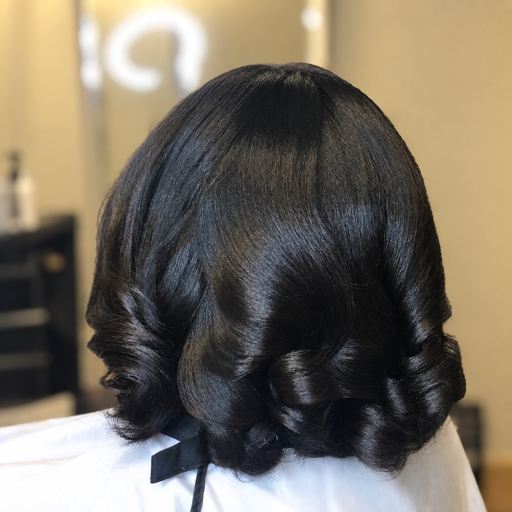 New Client Keratin Treat Silk Press at Anointed Beauty Salon in Baton Rouge, LA