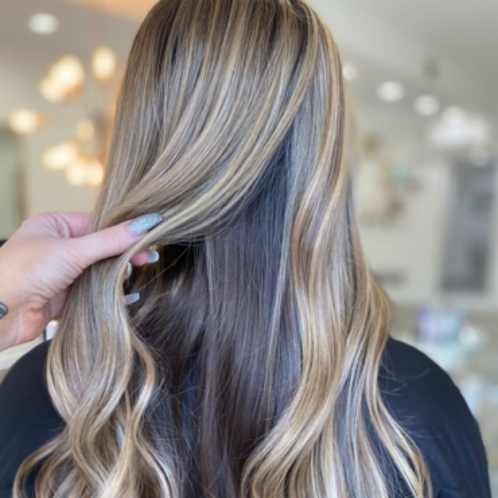 Partial Highlights at HairXStarr in Corona, CA
