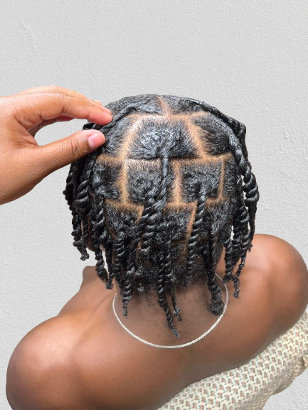 Natural two Strand Twist