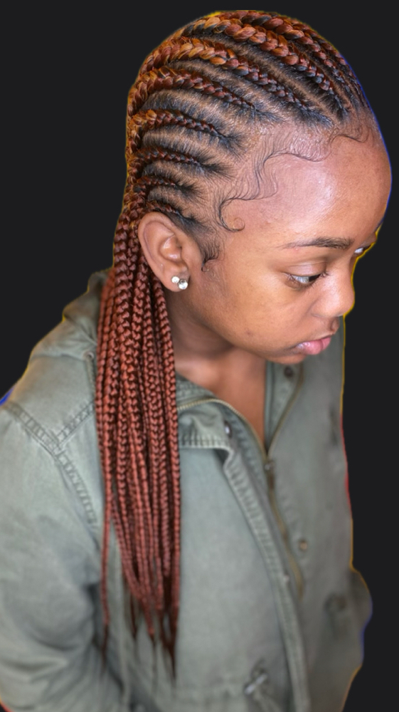 Feed-in Braids at The Kornrow Kollection in Decatur, GA