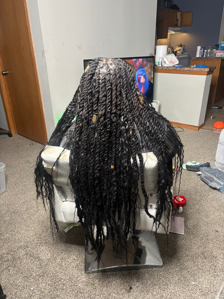 Boho Twists/boho Box Braids