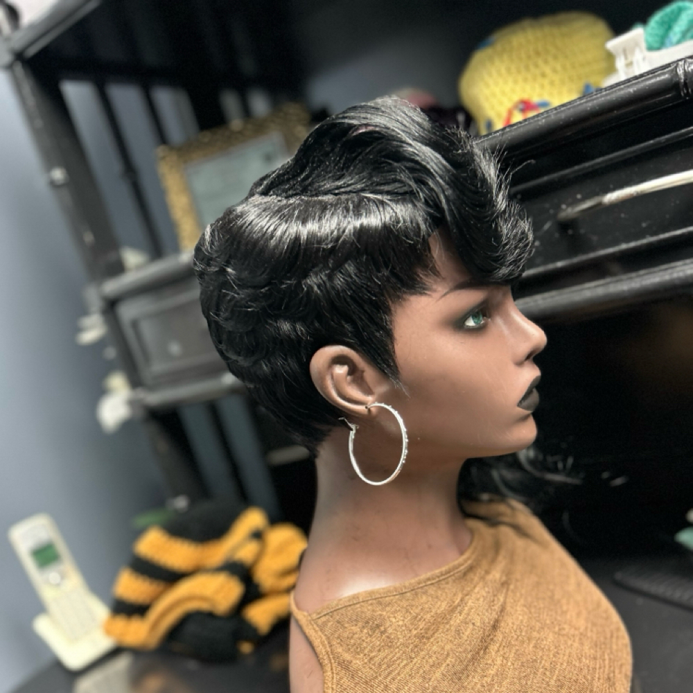 Bonded Weaves ( Glued) at Mrs. Kesh Do my hair in Fayetteville, NC