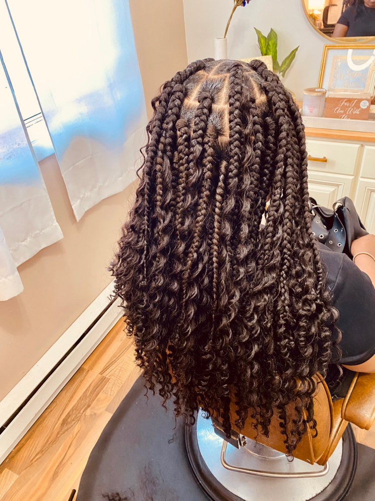 Bohemian Box braids