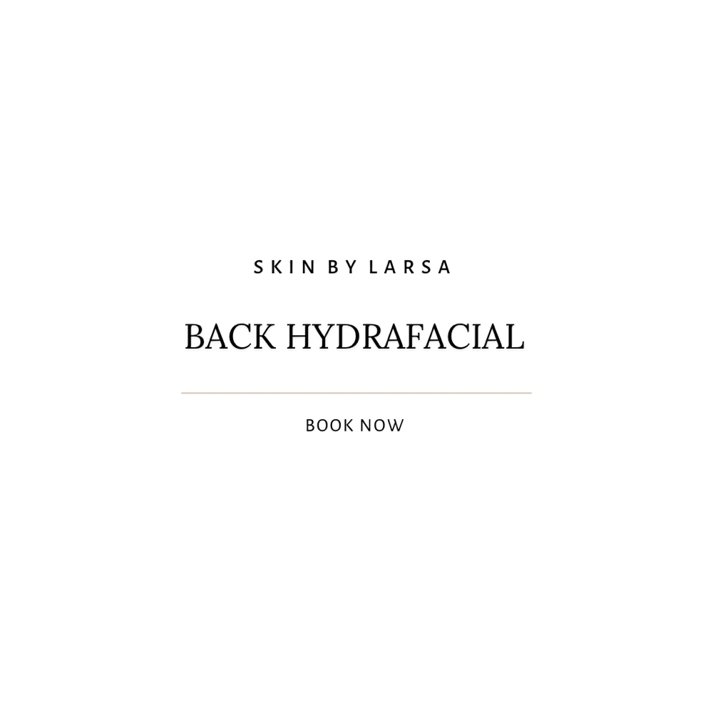 Back HydraFacial