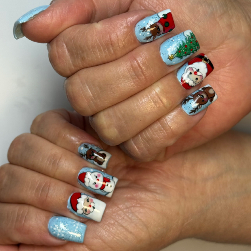 Acrylic FILL at UltraGlossyNails in Pico Rivera, CA