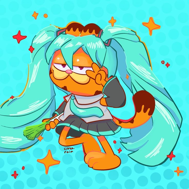 Garfeild Miku