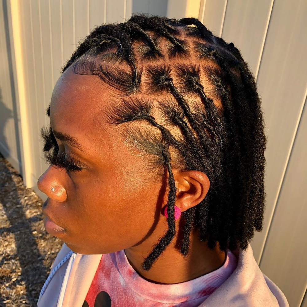 Instant Locs (Ear Length)