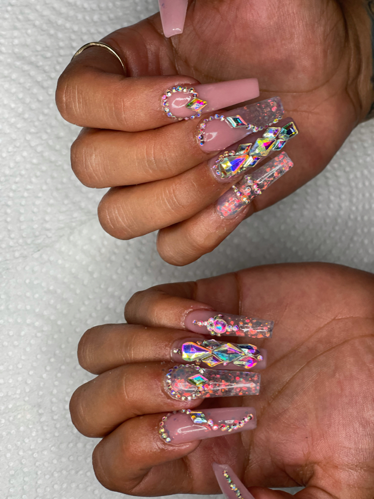 Long Freestyle Nail Set