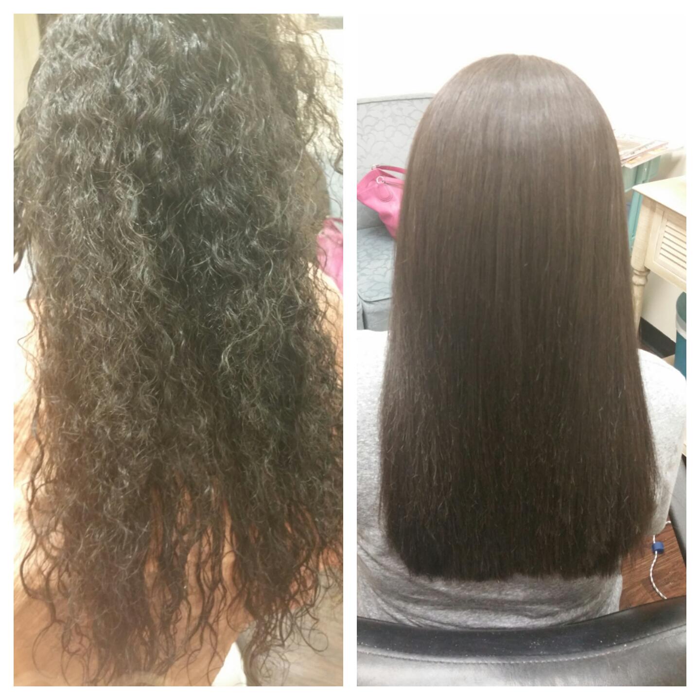Keratin treatment at Heather LeGate in Little Elm, TX