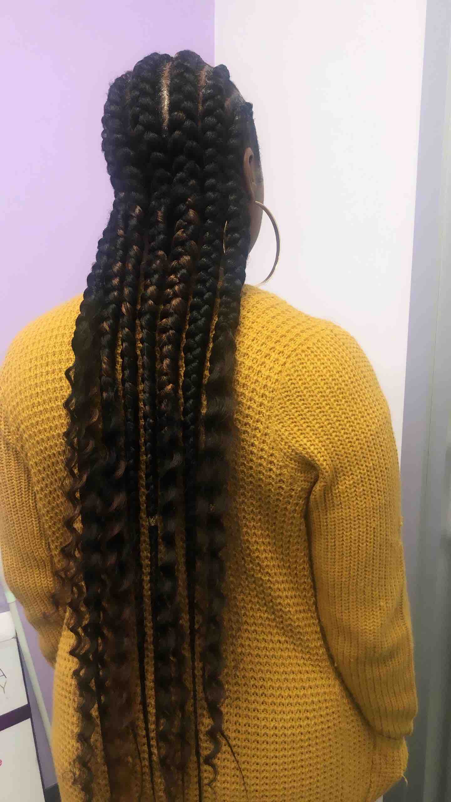 Feedin Braids W/ Crochet Ends