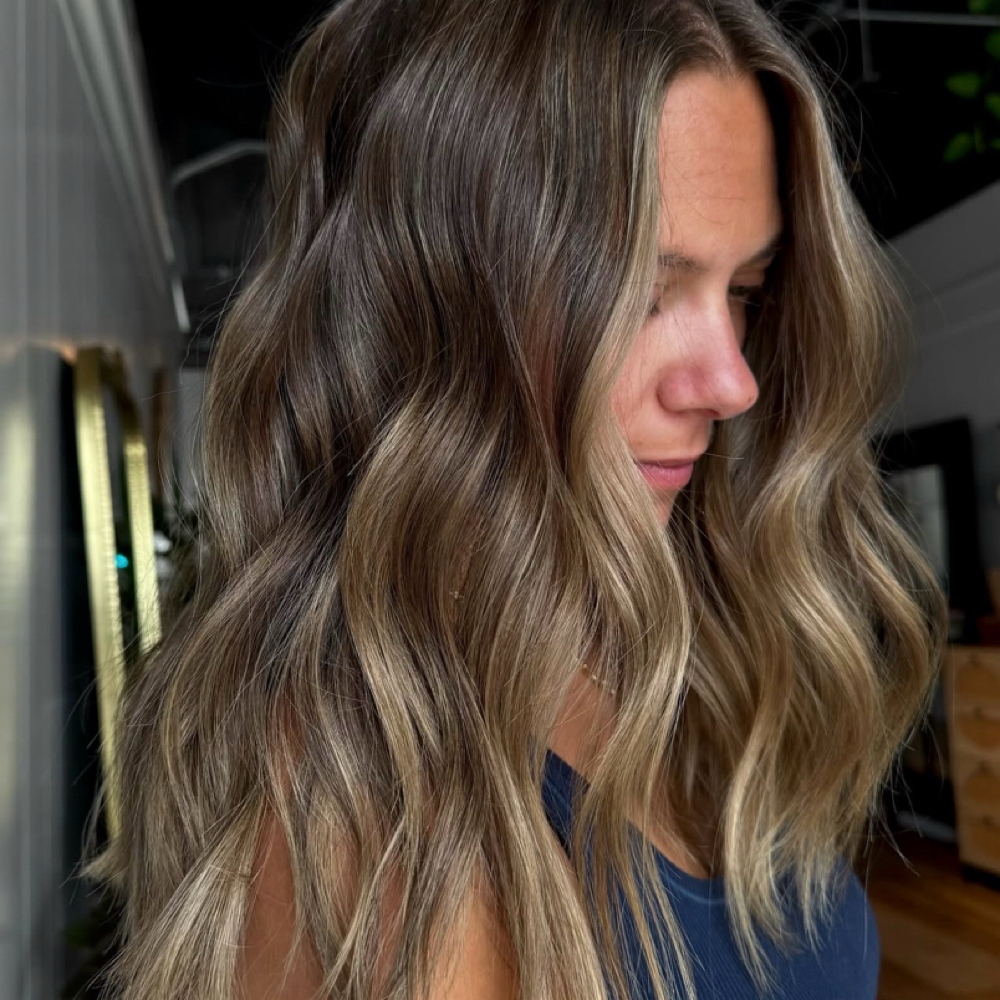 Sun-kissed Hairline at influx salon in Merrimac, MA