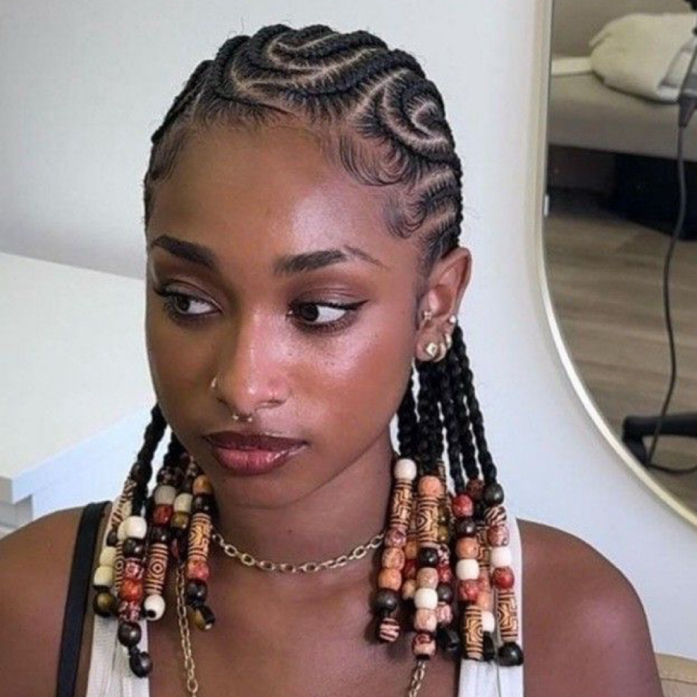 Cornrows at Beauty By Lucky in Alexandria, VA