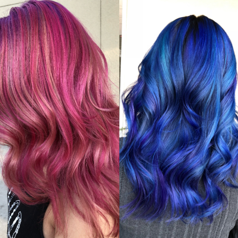 Vivid Color at hairbycyncruz in Bakersfield, CA