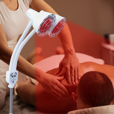 Red Light Therapy With Back Massage